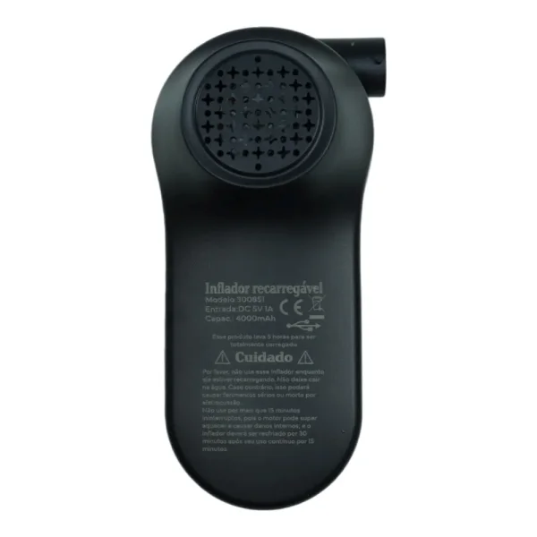 Inflador Recarregável Usb Ntk - Preto - Imagem 4