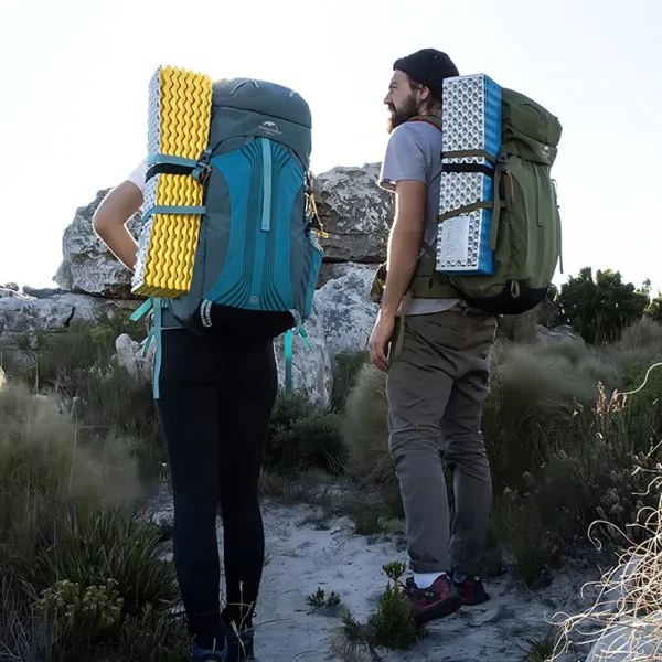 Isolante Termico Dobravel Egg Crate Amarelo Naturehike - Imagem 2