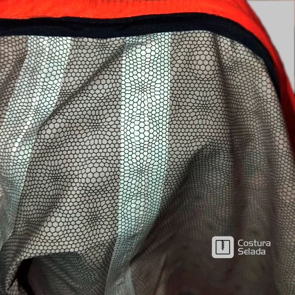 Jaqueta Anorak Element Impermeável Feminina Laranja Acampar - Imagem 12