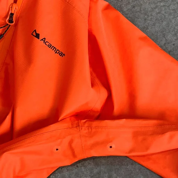 Jaqueta Anorak Element Impermeável Masculino Laranja Acampar - Imagem 7