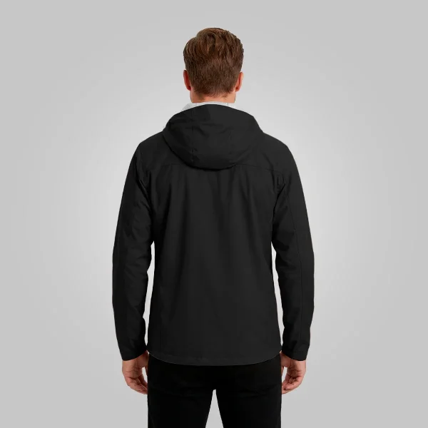 Jaqueta Anorak Element Impermeável Masculino Preto Acampar - Imagem 4