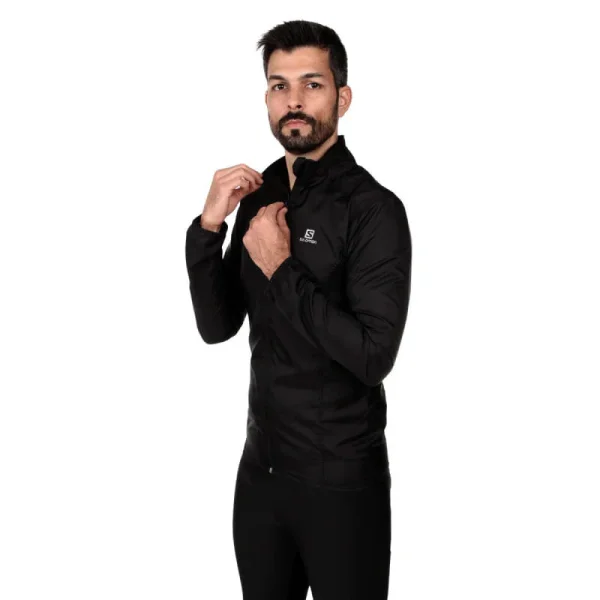 Jaqueta Stop Masculina Salomon - Preto - Imagem 3