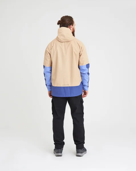 Jaqueta Impermeável Masculina Darwin Evolution Galapagos - Cáqui, Violeta e Lilás - Imagem 2