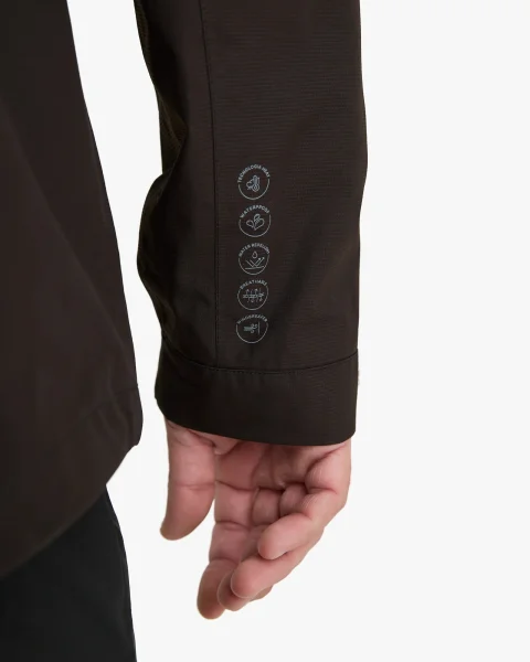 Jaqueta Impermeável Darwin Evolution Masculina - Preto - Imagem 7