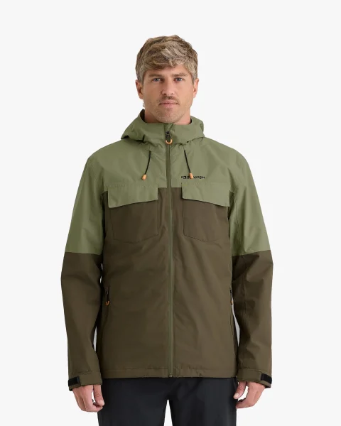 Jaqueta Impermeável Darwin Evolution Masculina - Verde - Imagem 8