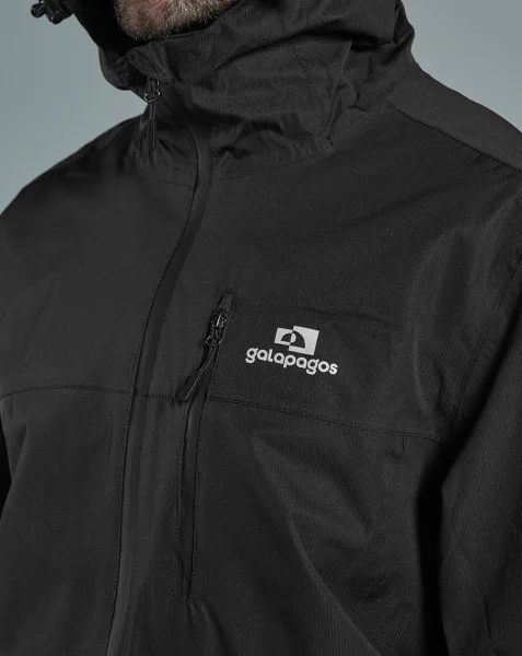Jaqueta Impermeável Masculina Darwin Galapagos - Preto - Imagem 5