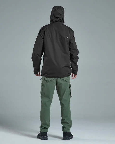 Jaqueta Impermeável Masculina Darwin Galapagos - Preto - Imagem 6