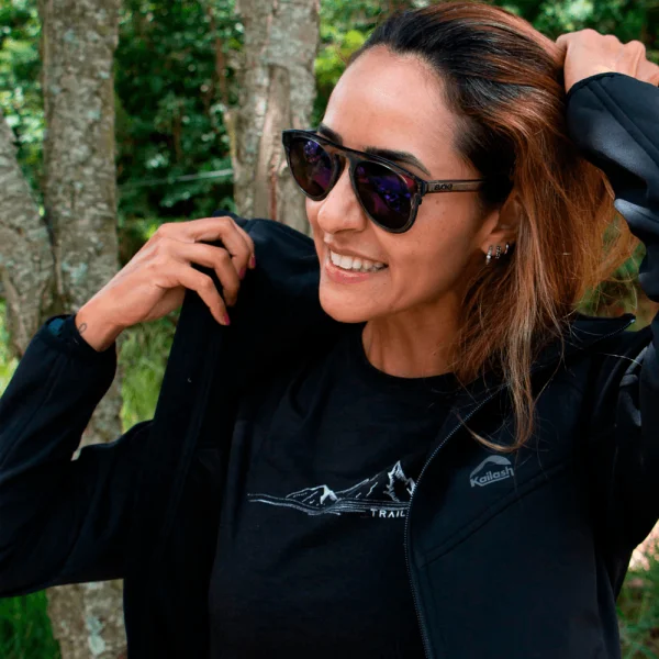 Jaqueta Softshell Bariloche Feminino Kailash - Preto - Imagem 4