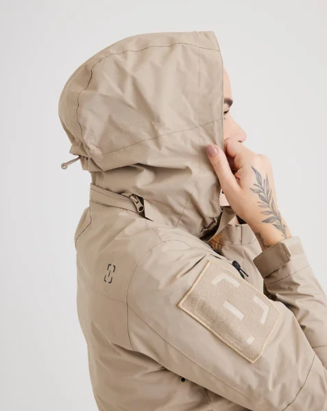 Jaqueta Tática Rain 2.0 Feminina Invictus - Caqui - Imagem 18
