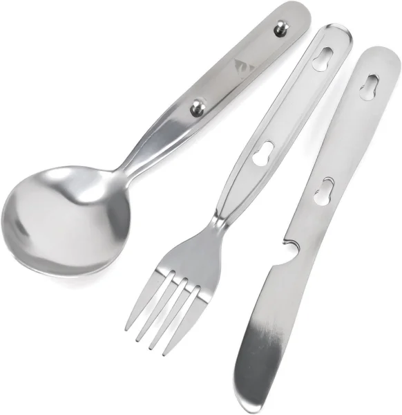 Kit de Talheres Chow-Kit Aco Inox Coghlans - Imagem 4