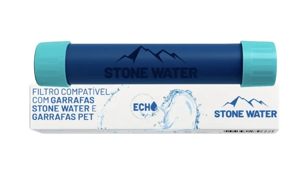 Kit Sobrevivencia Filtro de Agua Portatil Stone Water - Imagem 3