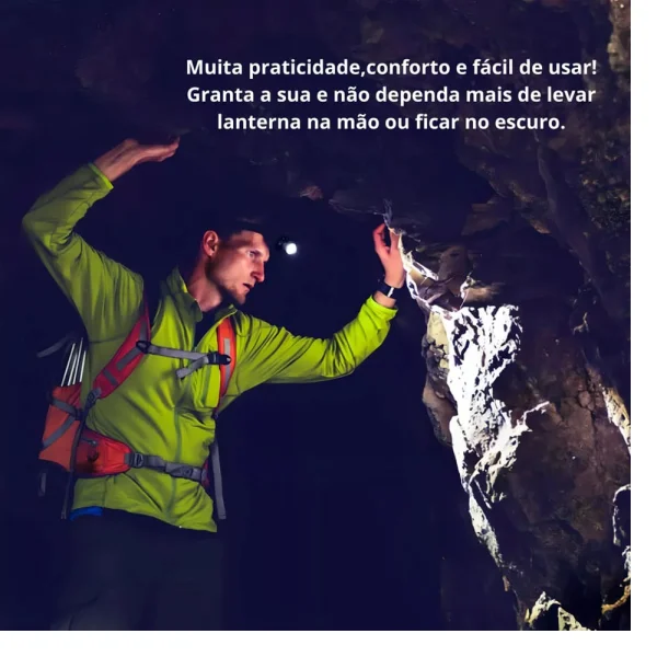 Lanterna de Cabeça Led Cob 180Lm Kala - Imagem 9
