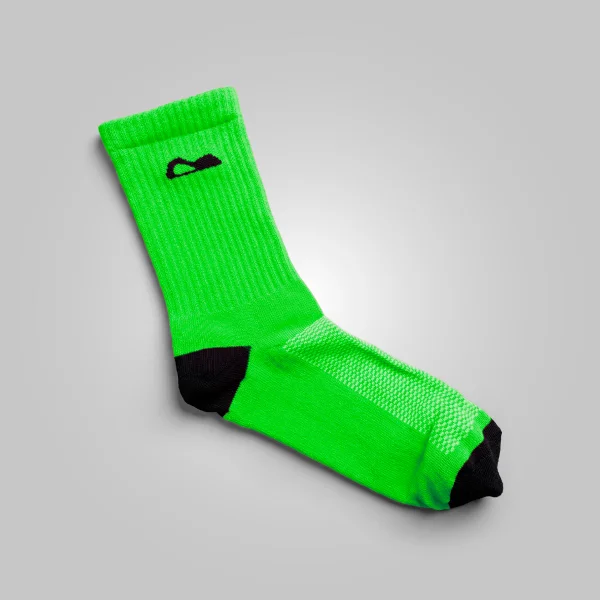 Meia Performance Running Verde Acampar - Imagem 7