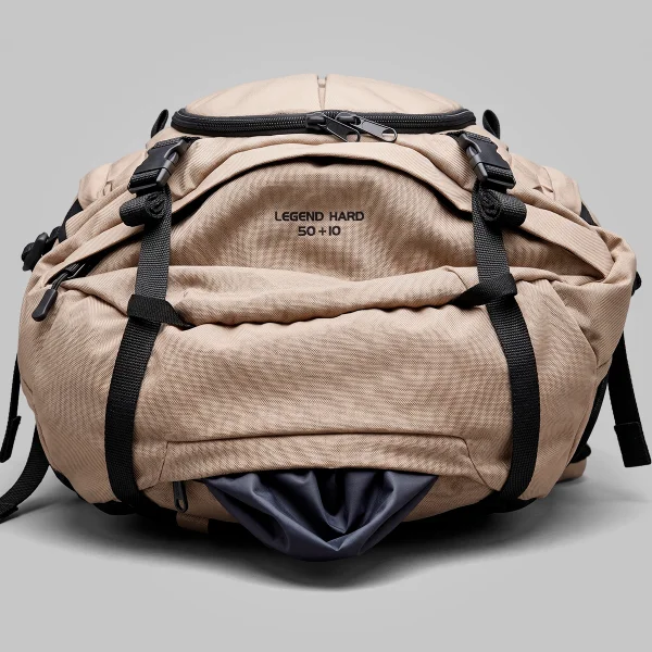 Mochila Acampar Legend Hard 60L Cargueira Trekking - Imagem 5