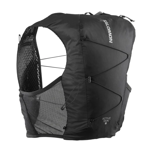 Mochila de Hidratação Act Skin 8 no Flakes Preto Salomon - Imagem 2
