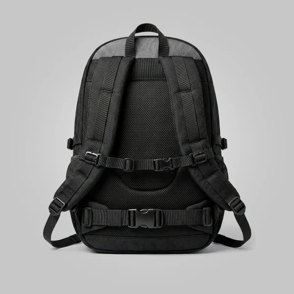 Mochila Air 30L Preto Chumbo Outdoor com Capa de Chuva Acampar - Imagem 3
