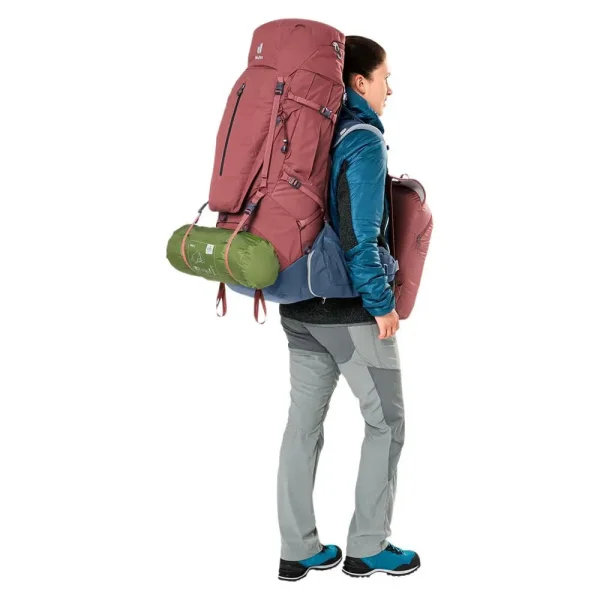 Mochila Aircontact X 60+15 Sl Vermelho Deuter - Vermelho - Imagem 5