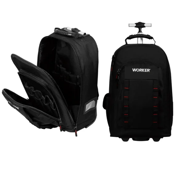 Mochila com Rodas 22 Preto Worker - Imagem 3