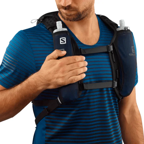 Mochila de Hidratação Agile 12 Salomon - Preto - Imagem 3