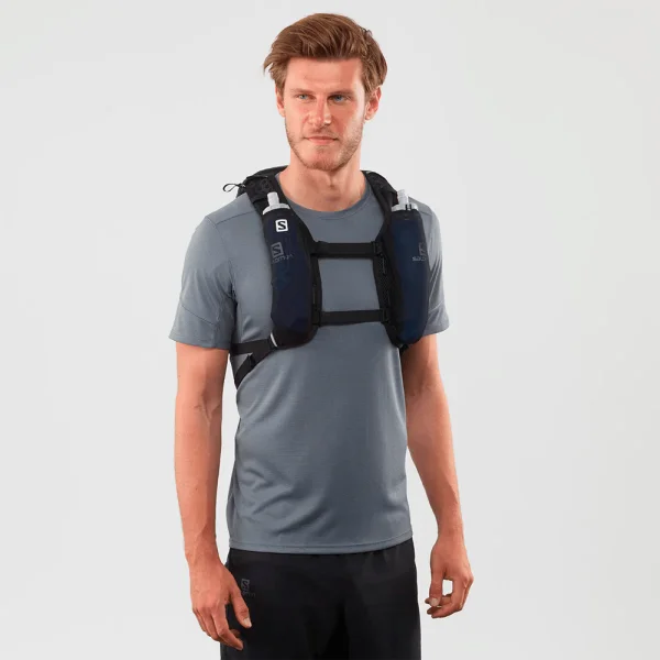 Mochila de Hidratação Agile 12 Salomon - Preto - Imagem 5