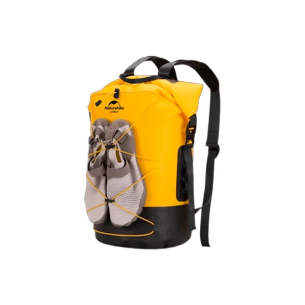 Mochila Estanque Naturehike Impermeável Ipx6 40L - Amarelo - Imagem 2