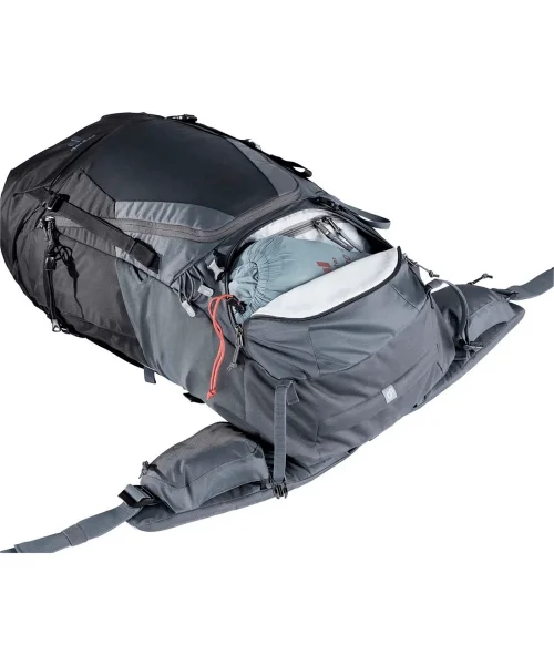 Mochila Deuter Futura Air Trek 50+10 - Preto - Imagem 3