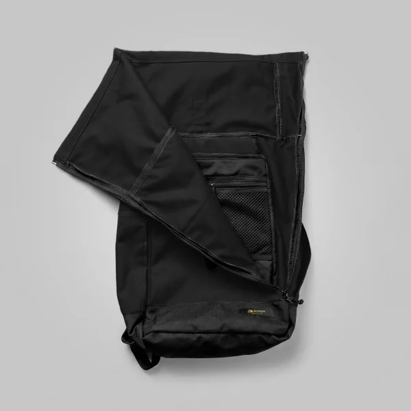 Mochila Nomad 20L Preto Roll Top com Capa Acampar - Imagem 4