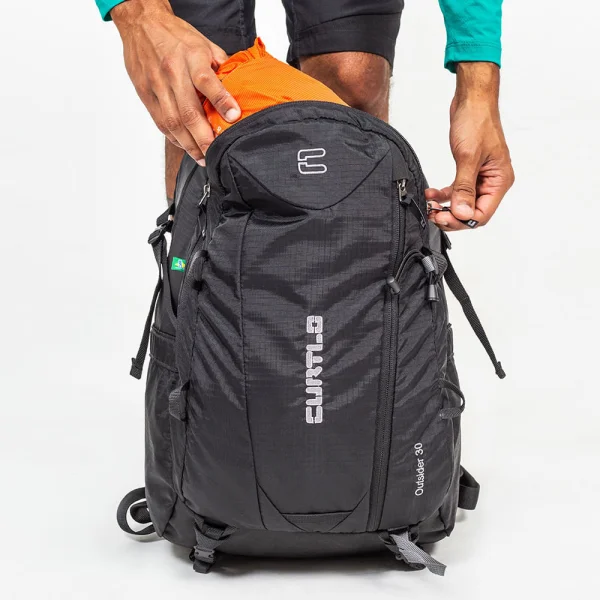 Mochila Outsider 30L Preto Curtlo - Preto - Imagem 9