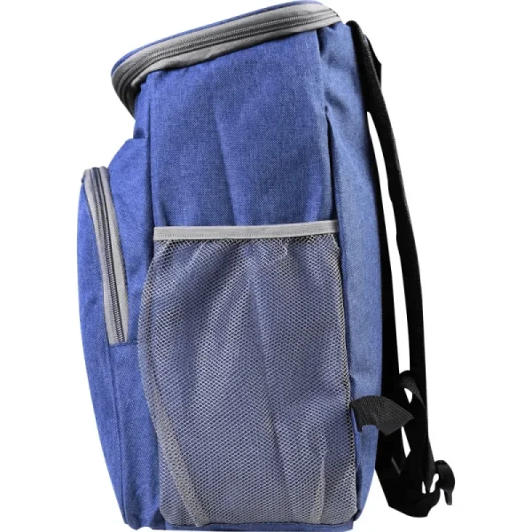 Mochila Térmica com 2 Bolsos Frontais 18L Azul Kala - Azul - Imagem 4