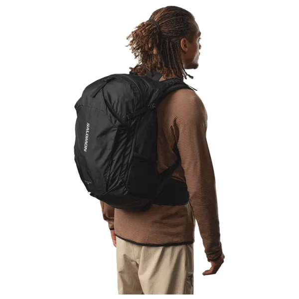 Mochila Trailblazer Preto/Cinza 30 L Salomon - Preto e Cinza - Imagem 4