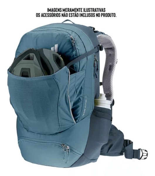 Mochila Transalpine 30 L Deuter - Azul - Imagem 6