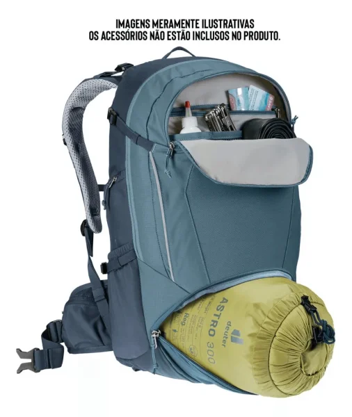 Mochila Transalpine 30 L Deuter - Azul - Imagem 7