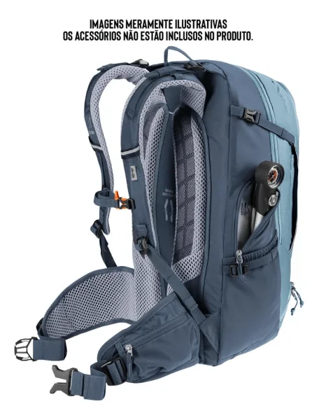 Mochila Transalpine 30 L Deuter - Azul - Imagem 8