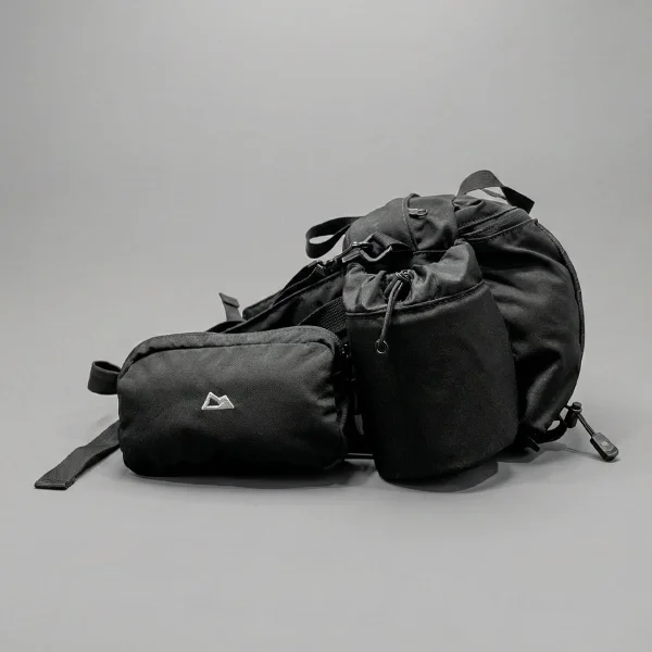 Pochete Hybrid Mountain Trekking Acampar Preta 6,5 Litros - Preto - Imagem 3