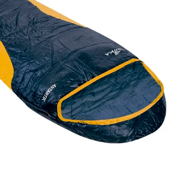 Saco de Dormir Antartik -7C a 3C Preto/Laranja Ntk - Imagem 2