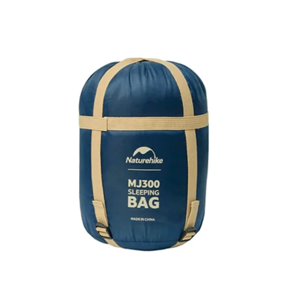 Saco de Dormir Mummy Cotton Mj300 -1ºc Azul Naturehike - Imagem 2