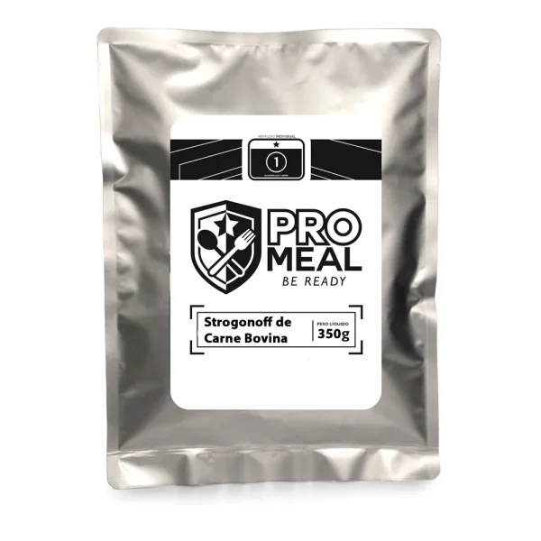 Strogonoff de Carne Bovina 350G Promeal - Imagem 2