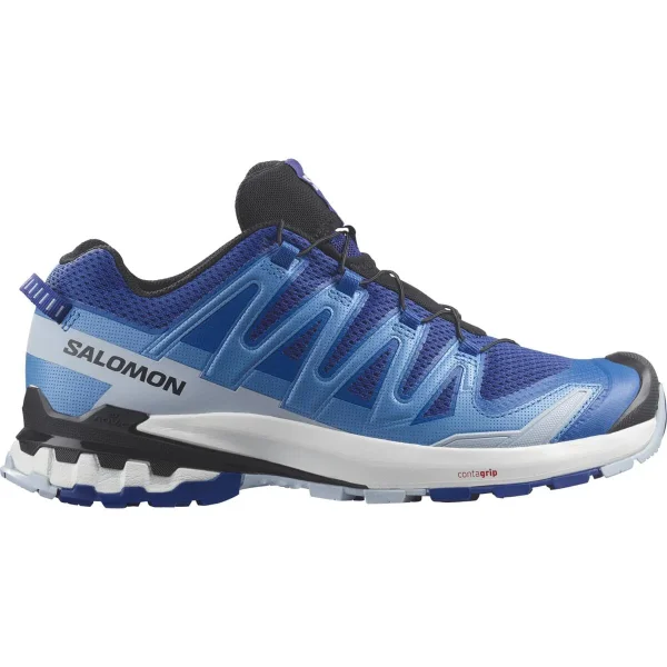 Tênis Pro 3D V9 Masculino Salomon - Azul, Branco e Preto - Imagem 2